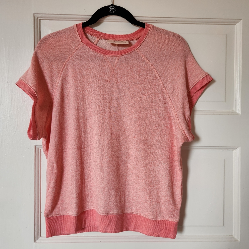 Women's Pink Short Sleeve Top